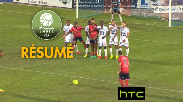 Gazélec FC Ajaccio - RC Strasbourg Alsace (1-1) - Résumé - (GFCA-RCSA) / 2016-17
