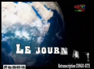 Journal de 20h TVCongo du samedi 27 août 2016 -By Congo-Site