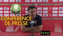 Conférence de presse Nîmes Olympique - Amiens SC (2-3) : Bernard BLAQUART (NIMES) - Christophe PELISSIER (ASC) - 2016/2017