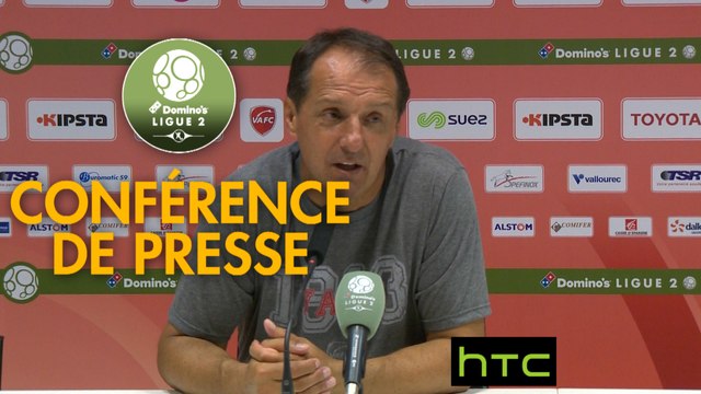 Conférence de presse Valenciennes FC - Stade Lavallois (2-0) : Faruk HADZIBEGIC (VAFC) - Denis ZANKO (LAVAL) - 2016/2017