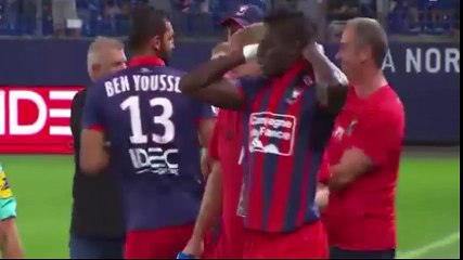 Bazile Goal HD - SM Caen 2-0 SC Bastia - 27.8.2016