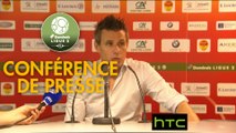 Conférence de presse US Orléans - AJ Auxerre (0-0) : Olivier FRAPOLLI (USO) - Viorel MOLDOVAN (AJA) - 2016/2017