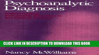 Collection Book Psychoanalytic Diagnosis: Understanding Personality Structure in the Clinical
