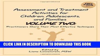 Collection Book Assessment and Treatment Activities for Children, Adolescents, and Families: