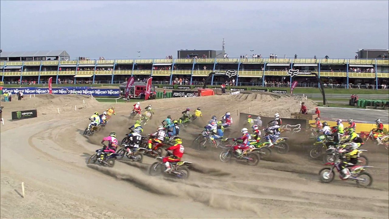VMX  Race 1 Highlights Round of Netherlands 2016 - motocross