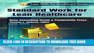 [PDF] Standard Work for Lean Healthcare Popular Colection