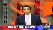 Arshad Sharif Taunt Pervaiz Rasheed by Playing Punjab Speed Statement and Rain Water Chaos in Lahore, Side by Side