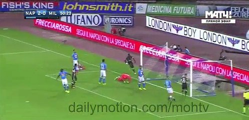 Napoli 4-2 Milan   All Goals & Highlights 27.08.2016