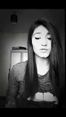 Tatlı Tribün kızından muhteşem beste