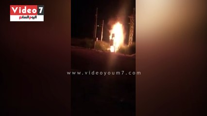 أهالى "بنبان" بأسوان يشكون تكرار حرائق محولات الكهرباء