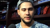 Rangers Martin Perez took the loss Friday night against Indians