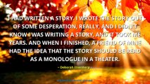 Deborah Eisenberg Quotes #1