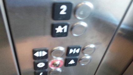 Amazing Kone Ecodisc @ Intermodel Parking Garage, Dubuque IA