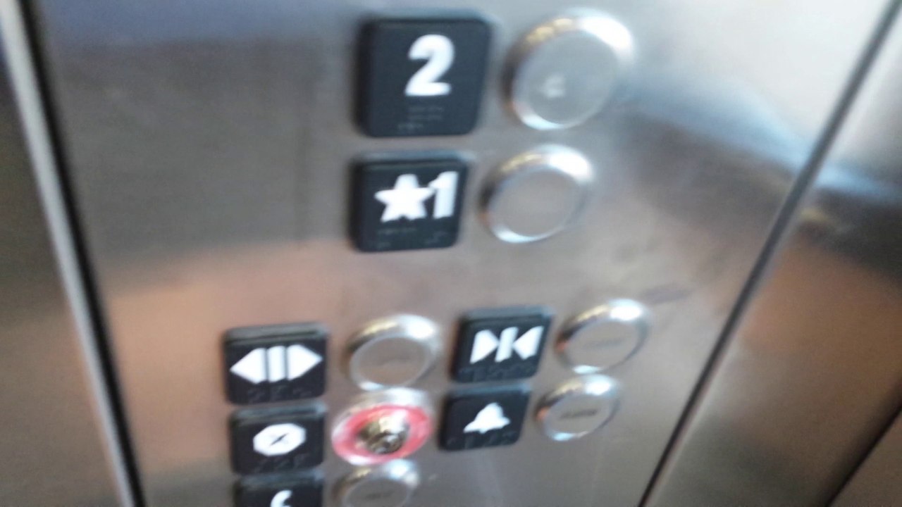 Amazing Kone Ecodisc @ Intermodel Parking Garage, Dubuque IA