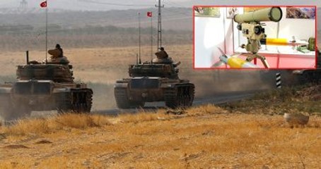 Cerablus'ta YPG'nin Türk Tanklarını Vurduğu Füze Rus Yapımı Çıktı