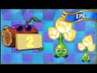 Plants vs. Zombies 2 - Epic Quest: Rescure the Gold Bloom! - Stage 2 [4K 60FPS]