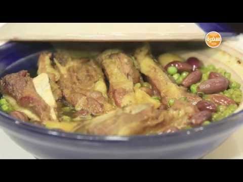 طاجن لحم بالبسلة | نادية سرحان