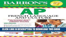 New Book Barron s AP French Language and Culture with MP3 CD (Barron s AP French (W/CD))
