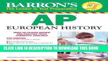 Collection Book Barron s AP European History, 6th Edition