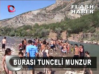 Antalya Plajı Değil Burası Dersim