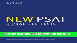 New Book 3 New PSAT Practice Tests (Prep book), 2016 Edition, Edition 1.2