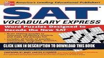 Collection Book SAT Vocabulary Express: Word Puzzles Designed to Decode the New SAT