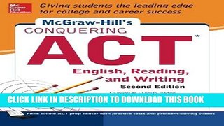 New Book McGraw-Hill s Conquering ACT English Reading and Writing, 2nd Edition