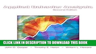 [PDF] Applied Behavior Analysis (2nd Edition) Popular Collection