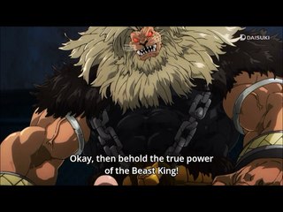 One-Punch Man Lion Muscle growth scene