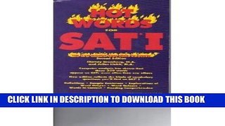 Collection Book Hot Words for Sat I: The 350 Words You Need to Know (Barron s Hot Words for the