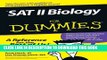 New Book SAT II Biology For Dummies