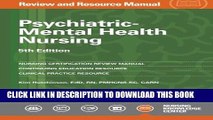 New Book Psychiatric-Mental Health Nursing Review and Resource Manual, 5th Edition