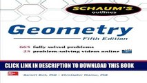 Collection Book Schaum s Outline of Geometry, 5th Edition: 665 Solved Problems   25 Videos (Schaum