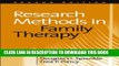 Collection Book Research Methods in Family Therapy, Second Edition