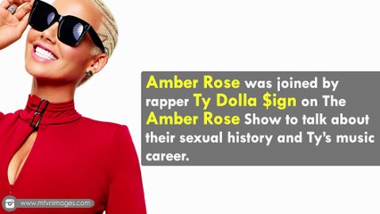 Amber Rose Admits Doesn't Know How Many Men She's Slept With