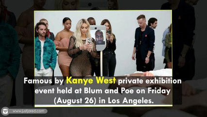 Kanye West's 'Famous' Bed Bodies Open Art Gallery