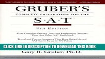 New Book Gruber s Complete Preparation for the SAT (9th Edition)