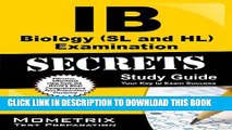 Collection Book IB Biology (SL and HL) Examination Secrets Study Guide: IB Test Review for the