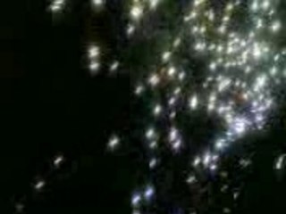 Feu artifice aiguebelle savoie #2