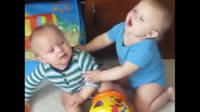 Funny Cute Twin Babies Fighting Compilation Funny Twins Baby Fighting Videos