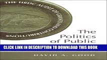 [PDF] The Politics of Public Management: The HRDC Audit of Grants and Contributions Popular Online