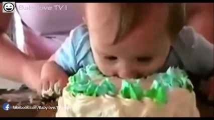 First Birthday Cake (Part2)   Best Baby s First Cake Compilation 2016   (Funny Baby Videos) - YouTube