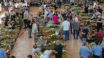 Terremoto: Italia a lutto, ad Ascoli Piceno i funerali solenni per 35 vittime