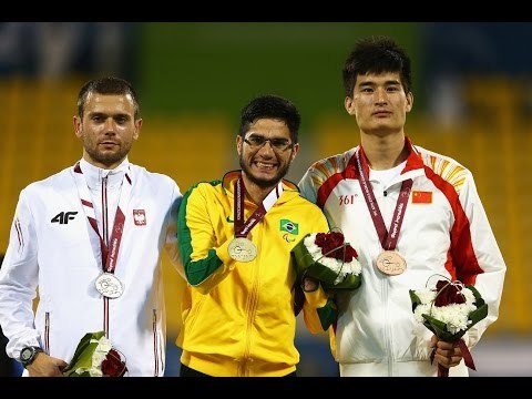 Men's 200m T47 | Victory Ceremony | 2015 IPC Athletics World Championships Doha