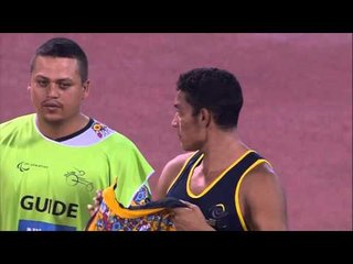 Men's javelin F11 | final |  2015 IPC Athletics World Championships Doha