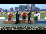 Women's shot put F55 | Victory Ceremony |  2015 IPC Athletics World Championships Doha