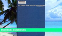 Big Deals  Optimal Statistical Decisions (Probability   Statistics)  Free Full Read Most Wanted