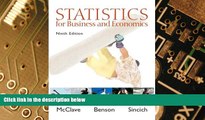 Big Deals  Statistics for Business and Economics (9th Edition)  Free Full Read Most Wanted