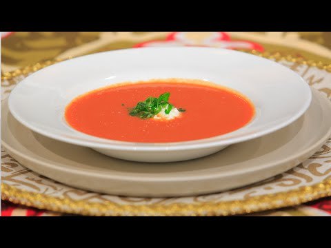 شوربة طماطم لايت | سالي فؤاد