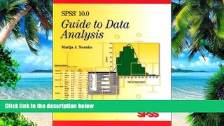 Big Deals  SPSS 10.0 Guide to Data Analysis  Best Seller Books Most Wanted